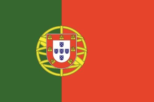 Portugal Fahne gedruckt | 60 x 90 cm - Bild 1