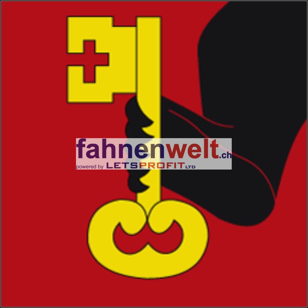 Fahne Gemeinde 1595 Clavaleyres (BE) | 30 x 30 cm und Gr&ouml;sser - Bild 1