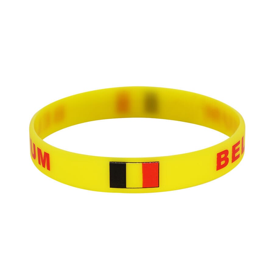 Silikonarmband Belgien | 12 mm - Bild 1