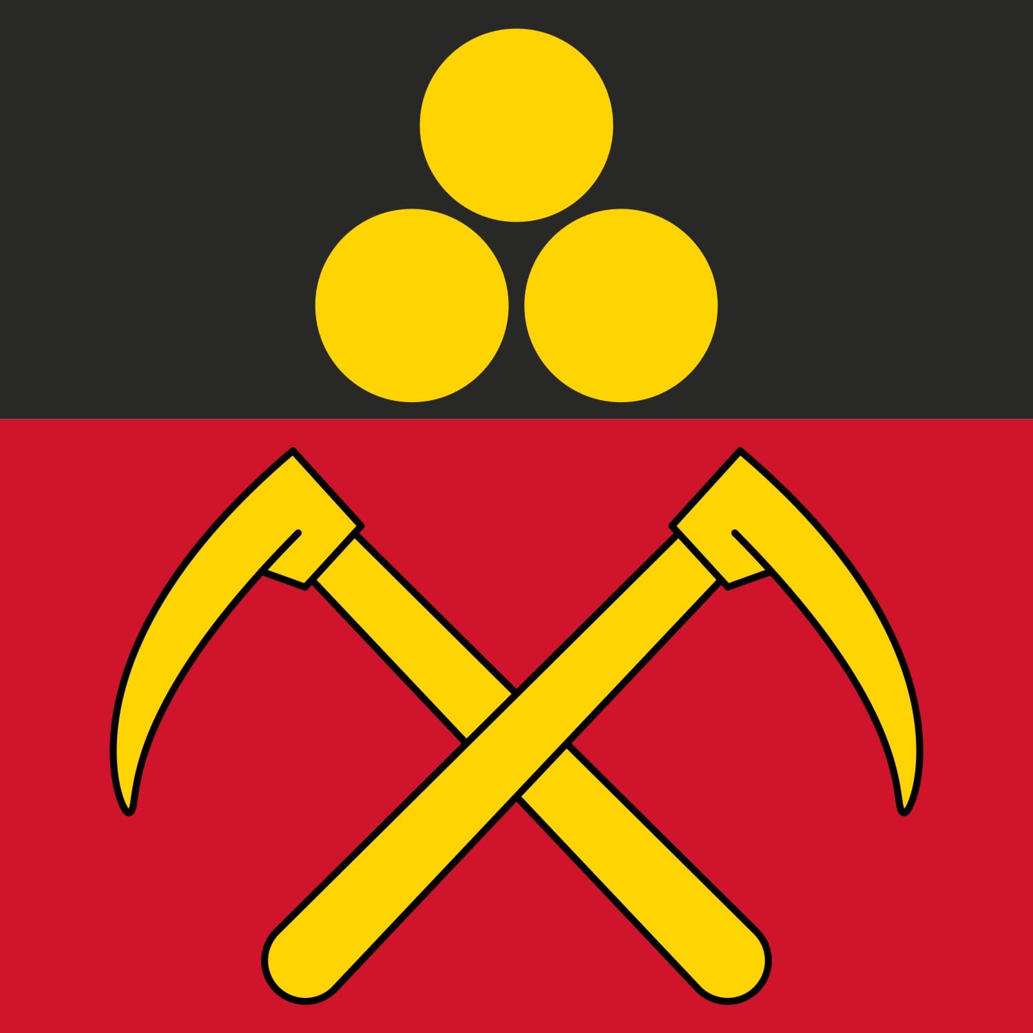Fahne Gemeinde 4415 Lausen (BL) | 30 x 30 cm und Gr&ouml;sser - Bild 1