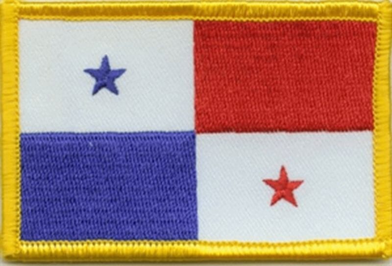 Patch Sticker zum aufb&uuml;geln Panama | 5.5 x 9 cm - Bild 1
