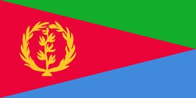 Eritrea Fahne gedruckt | 60 x 90 cm - Bild 1