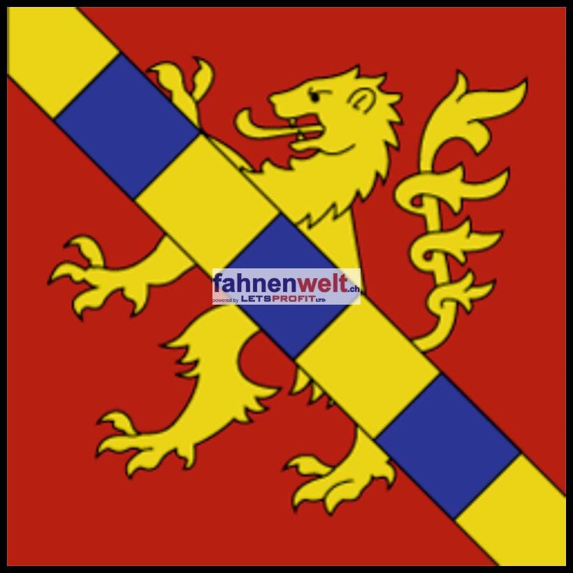 Fahne Gemeinde 1541 Bussy (FR) | 30 x 30 cm und Gr&ouml;sser - Bild 1