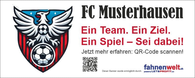 Kostenloses Vereinsbanner 80 x 200 cm &ndash; Jetzt sichern! - Bild 2