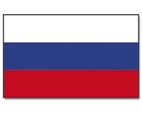 Russland Hissfahne gedruckt im Querformat | 90 x 150 cm - Bild 1
