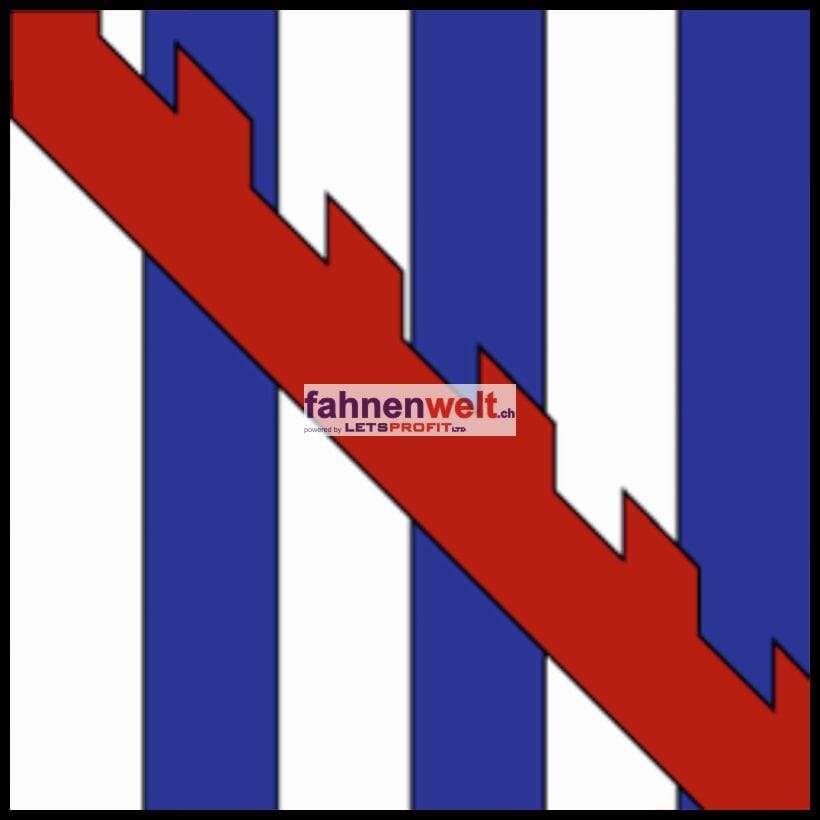 Fahne Gemeinde 1453 Mauborget (VD) | 30 x 30 cm und Gr&ouml;sser - Bild 1