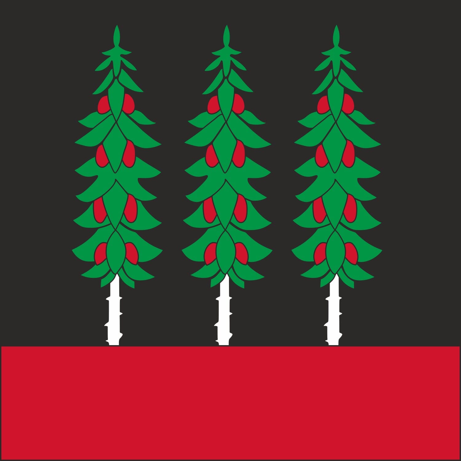 Fahne Gemeinde 9044 Wald (AR) | 30 x 30 cm und Gr&ouml;sser - Bild 1