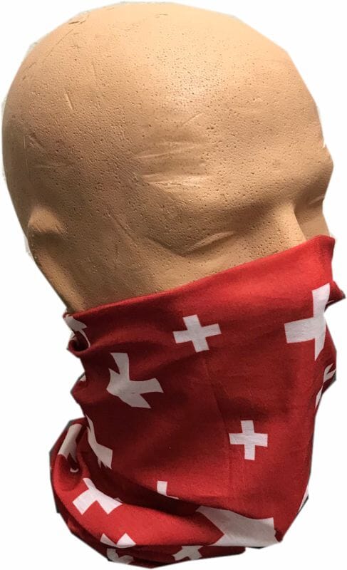 Schweizer Fan-Set mit Fahne, Schal, Poncho, Jass, & Brille &ndash; 5-teilig - Bild 4