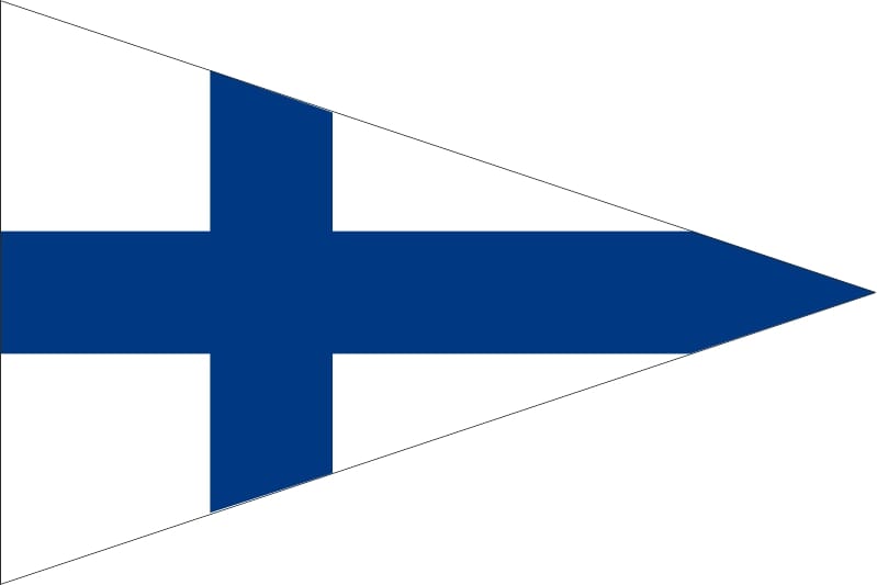 Finnland Wimpel | 20 x 30 cm - Bild 1