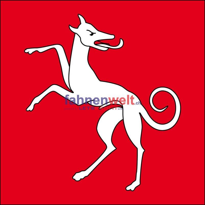 Fahne Gemeinde 6883 Novazzano (TI) | 30 x 30 cm und Gr&ouml;sser - Bild 1