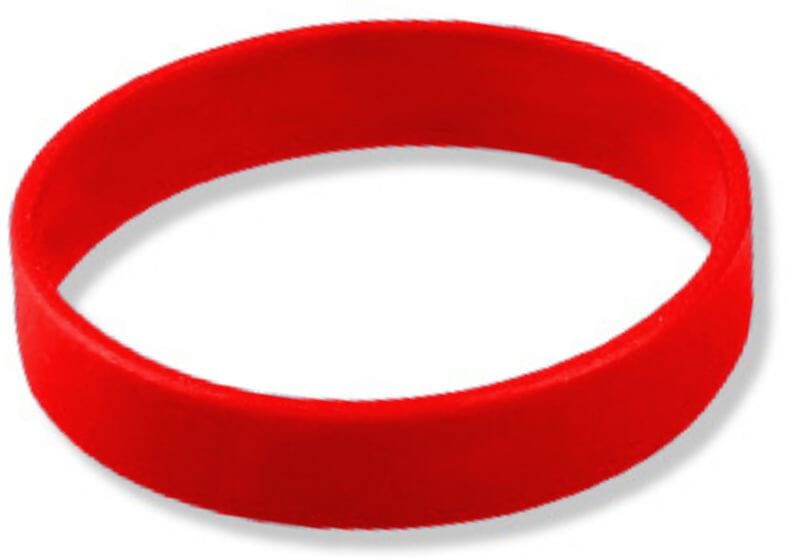 Silikon Armband rot - Bild 1