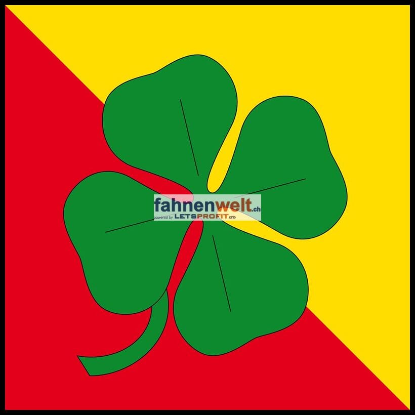 Fahne Gemeinde 1721 Misery-Courtion (FR) | 30 x 30 cm und Gr&ouml;sser - Bild 1
