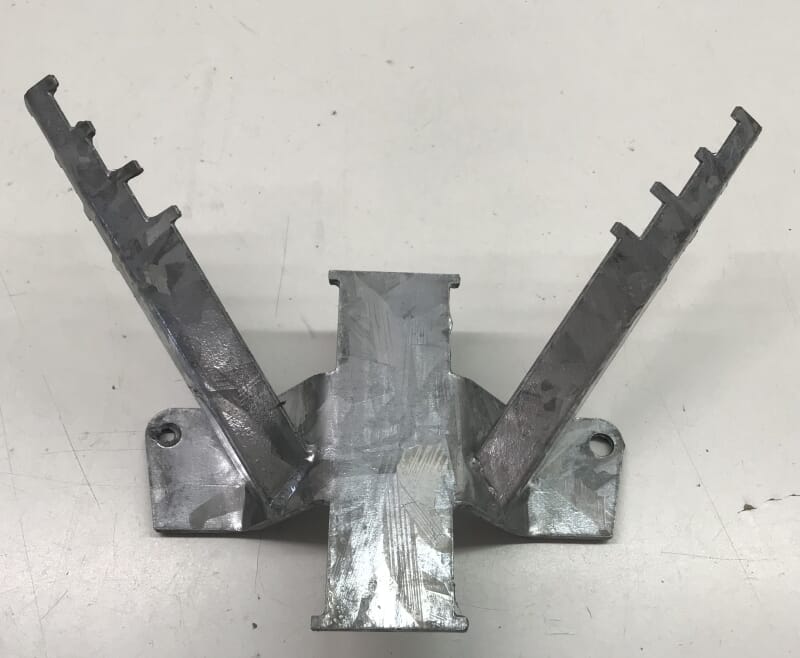 Universal-Halter f&uuml;r 2 Fahnenstangen - Bild 1