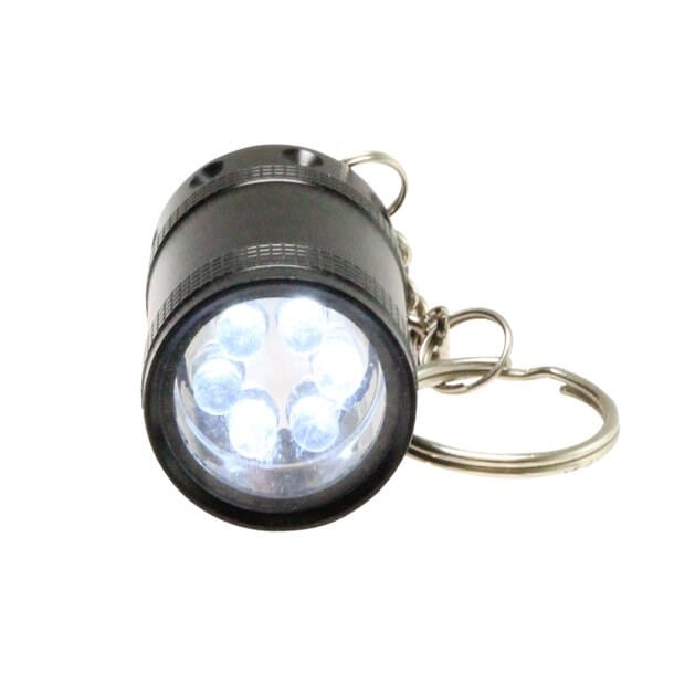 4 St&uuml;ck kleine Taschenlampen Schwarz | 4.5 x 2.8 cm - Bild 3