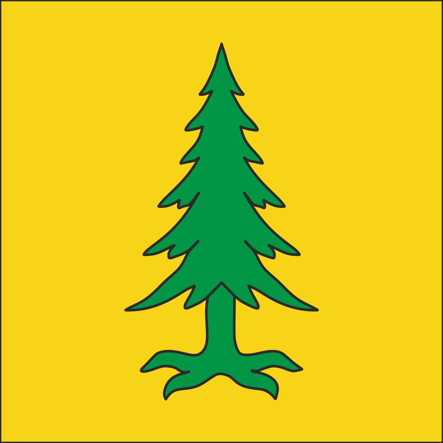 Fahne Gemeinde 4533 Riedholz (SO) | 30 x 30 cm und Gr&ouml;sser - Bild 1