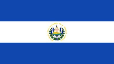 El Salvador gedruckt im Querformat | 90 x 150 cm - Bild 1