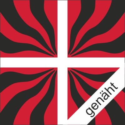 Fahne Alt-Bern gen&auml;ht / appliziert | 80 x 80 cm und Gr&ouml;sser - Bild 1