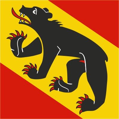 Fahne Bern (BE) gedruckt | 250 x 250 cm | Multi-Flag - Bild 1