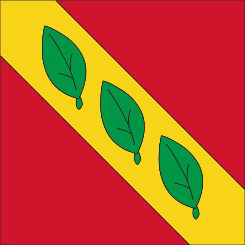 Fahne Gemeinde 2535, 2536, 2537 Sauge (BE) | 30 x 30 cm und Gr&ouml;sser - Bild 1