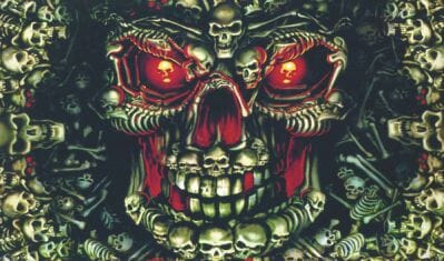 Totenkopf / Skull Multi Fahne gedruckt | 90 x 150 cm - Bild 1