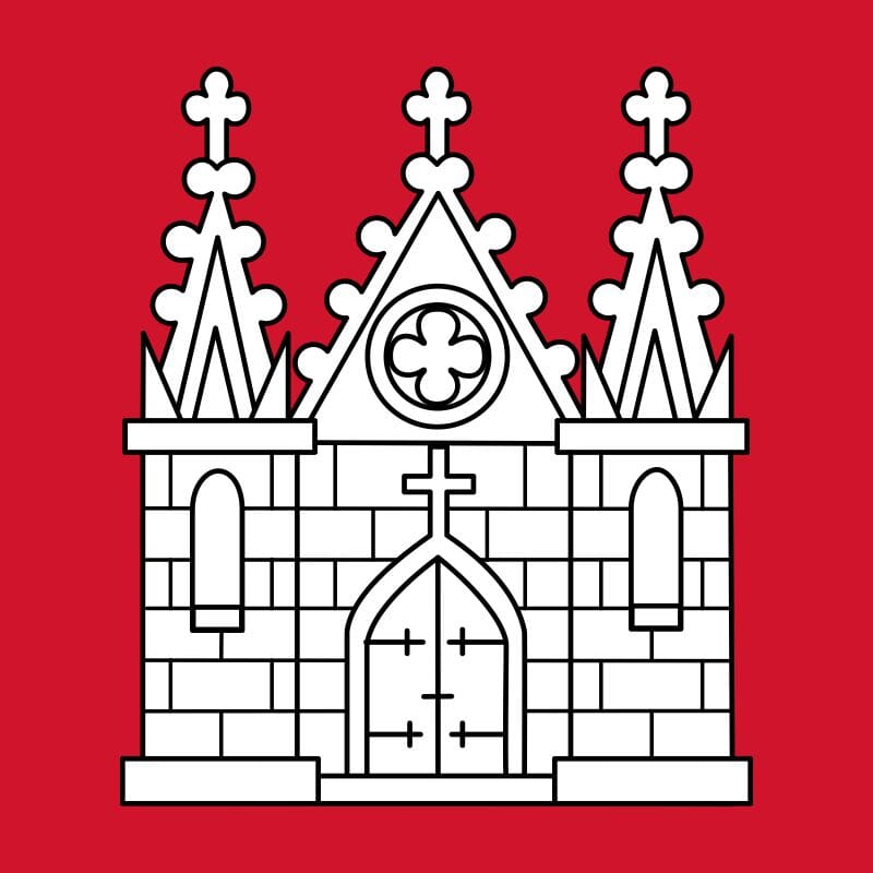 Fahne Gemeinde 2740 Moutier (JU) | 30 x 30 cm und Gr&ouml;sser - Bild 1
