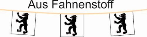 Fahnenkette Kanton Appenzell-Innerrhoden | 15 Fahnen | aus Stoff in diversen Gr&ouml;ssen ab - Bild 1
