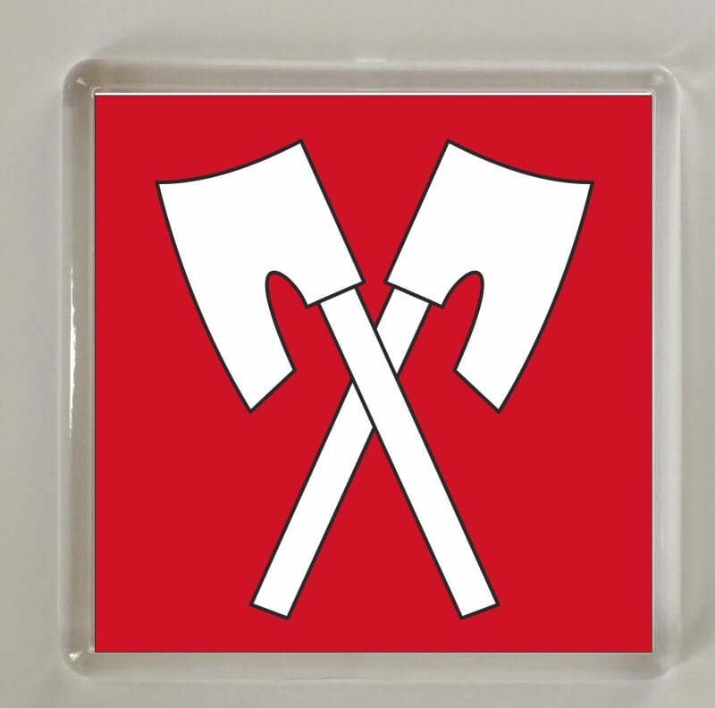 Magnet Gemeinde Biel | 64 x 64 mm - Bild 1