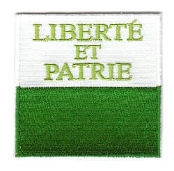 Patch Sticker zum aufb&uuml;geln Waadt | 7 x 7 cm - Bild 1