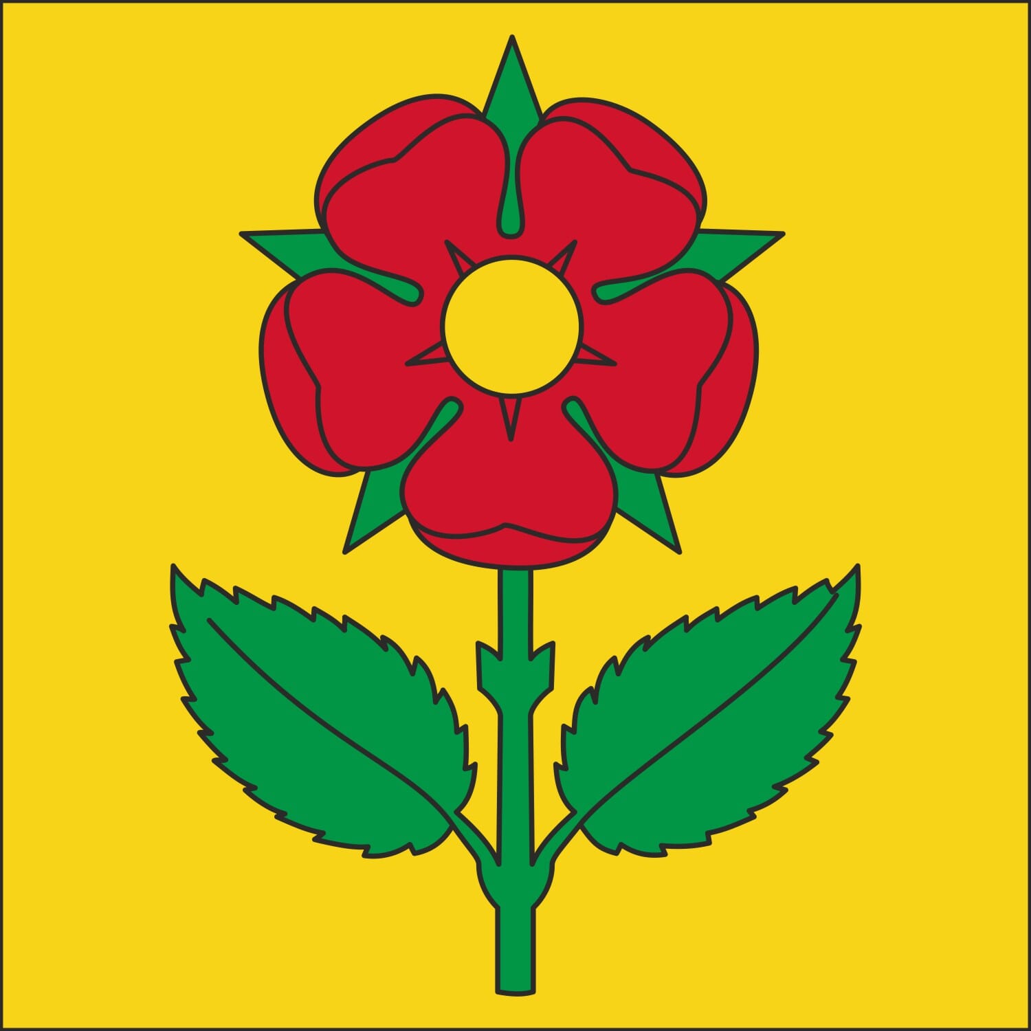Fahne Gemeinde 8444 Henggart (ZH) | 30 x 30 cm und Gr&ouml;sser - Bild 1