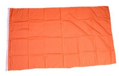 Orange Fahne gedruckt | 150 x 240 cm - Bild 1