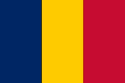 Tschad Multi-Flag | Gr&ouml;sse ca. 90 x 150 cm - Bild 1