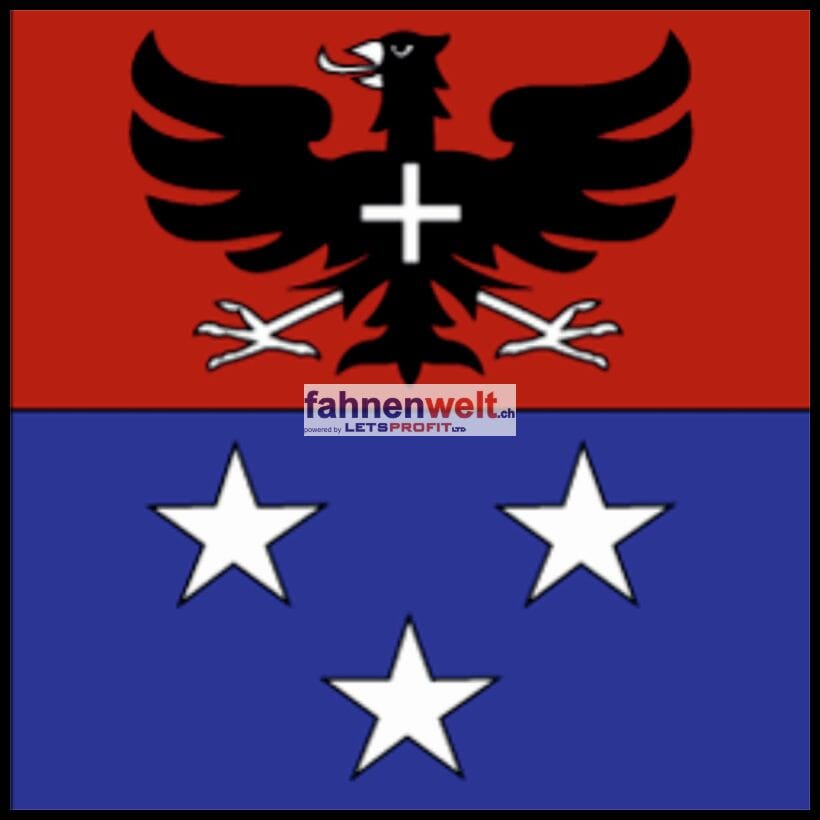 Fahne Gemeinde 1896 Vouvry (VS) | 30 x 30 cm und Gr&ouml;sser - Bild 1