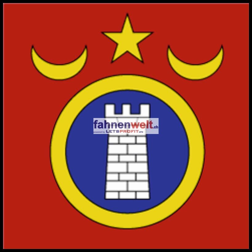 Fahne Gemeinde 1748 Torny (FR) | 30 x 30 cm und Gr&ouml;sser - Bild 1