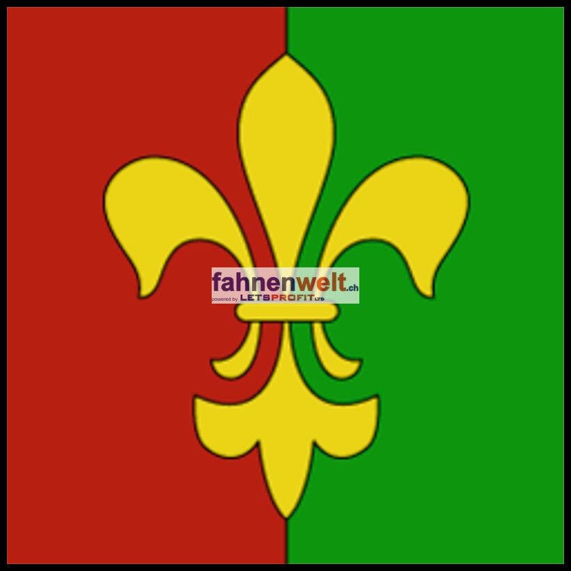 Fahne Gemeinde 1008 Prilly (VD) | 30 x 30 cm und Gr&ouml;sser - Bild 1