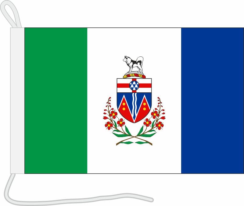 Yukon Bootsfahne | 30 x 45 cm - Bild 1