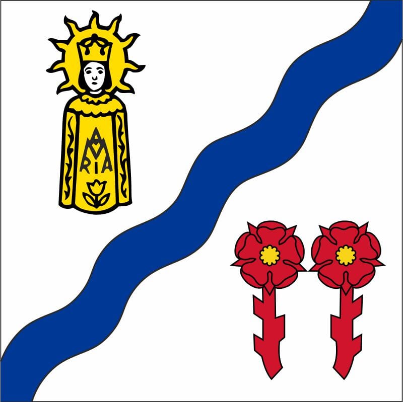 Fahne Gemeinde 8645 Jona Ehemalige Gemeinde (SG) | 30 x 30 cm und Gr&ouml;sser - Bild 1