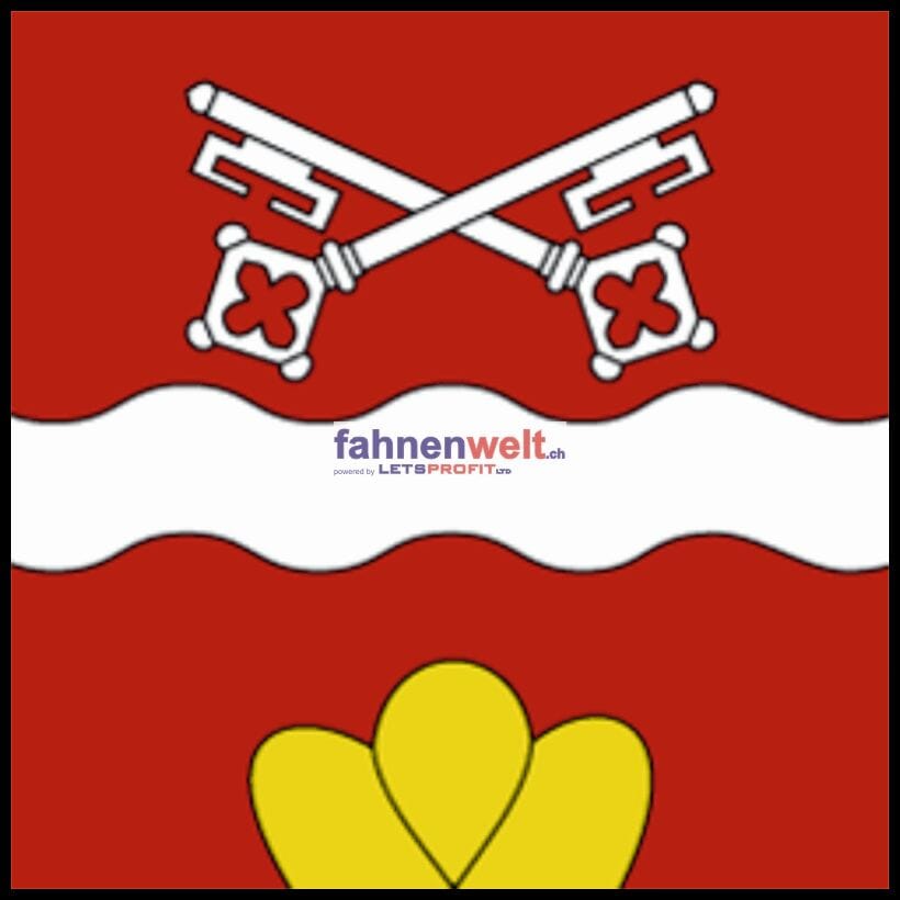 Fahne Gemeinde 1279 Chavannes-de-Bogis (VD) | 30 x 30 cm und Gr&ouml;sser - Bild 1