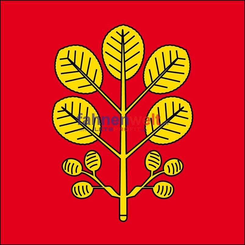 Fahne Gemeinde 8586 Erlen (TG) | 30 x 30 cm und Gr&ouml;sser - Bild 1