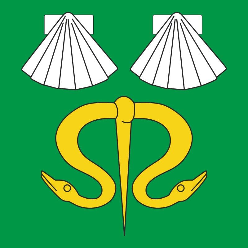 Fahne Gemeinde 6253 Uffikon Ehemalige Gemeinde (LU) | 30 x 30 cm und Gr&ouml;sser - Bild 1
