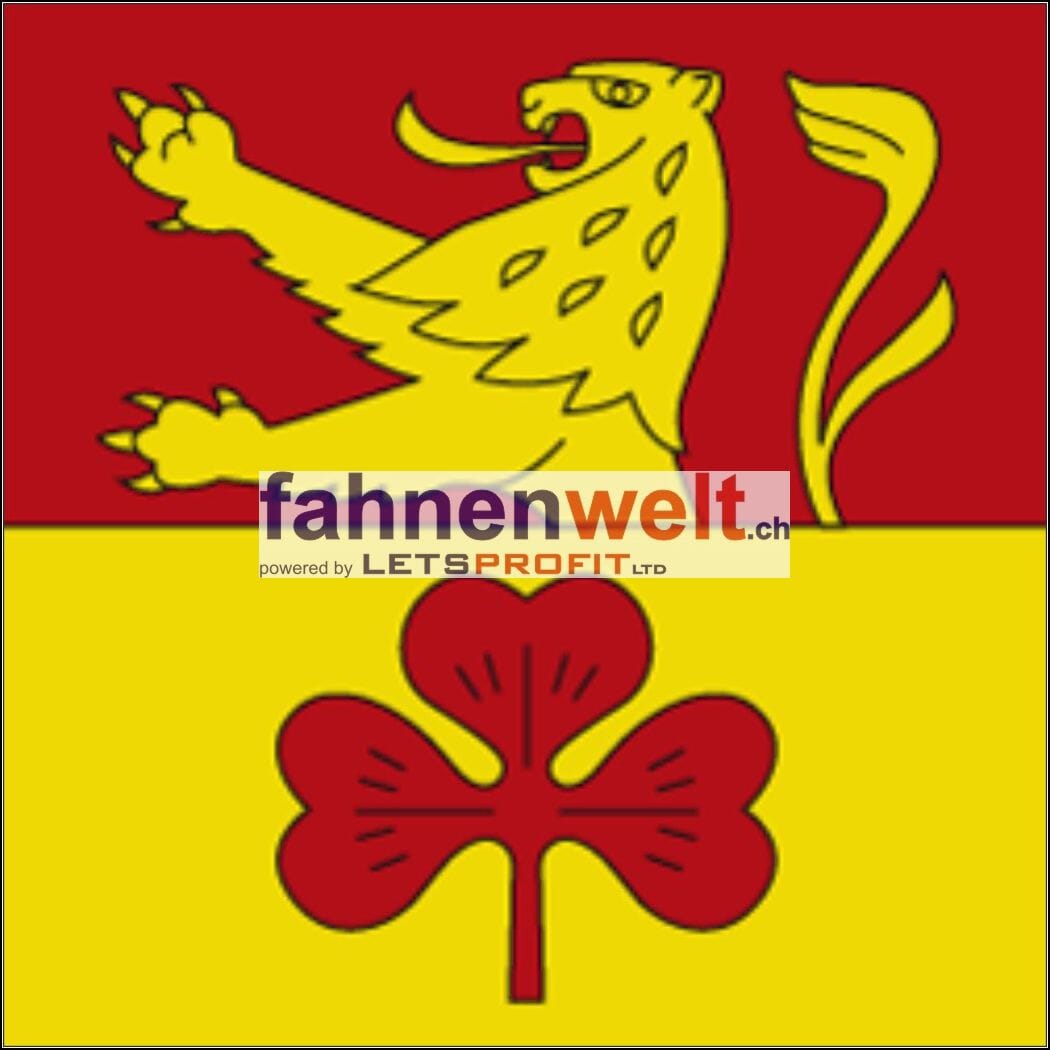 Fahne Gemeinde 5222 Umiken Ehemalige Gemeinde (AG) | 30 x 30 cm und Gr&ouml;sser - Bild 1