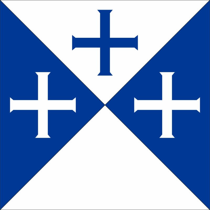 Fahne Gemeinde 1724 / 1731 / 1732 Bois-d&rsquo;Amont (FR) | 30 x 30 cm und Gr&ouml;sser - Bild 1