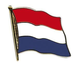 Flaggen Pin Niederlande geschwungen | ca. 20 mm - Bild 1