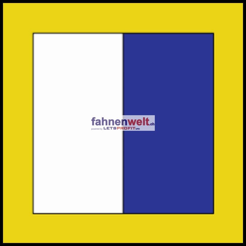 Fahne Gemeinde 1148 L'Isle (VD) | 30 x 30 cm und Gr&ouml;sser - Bild 1