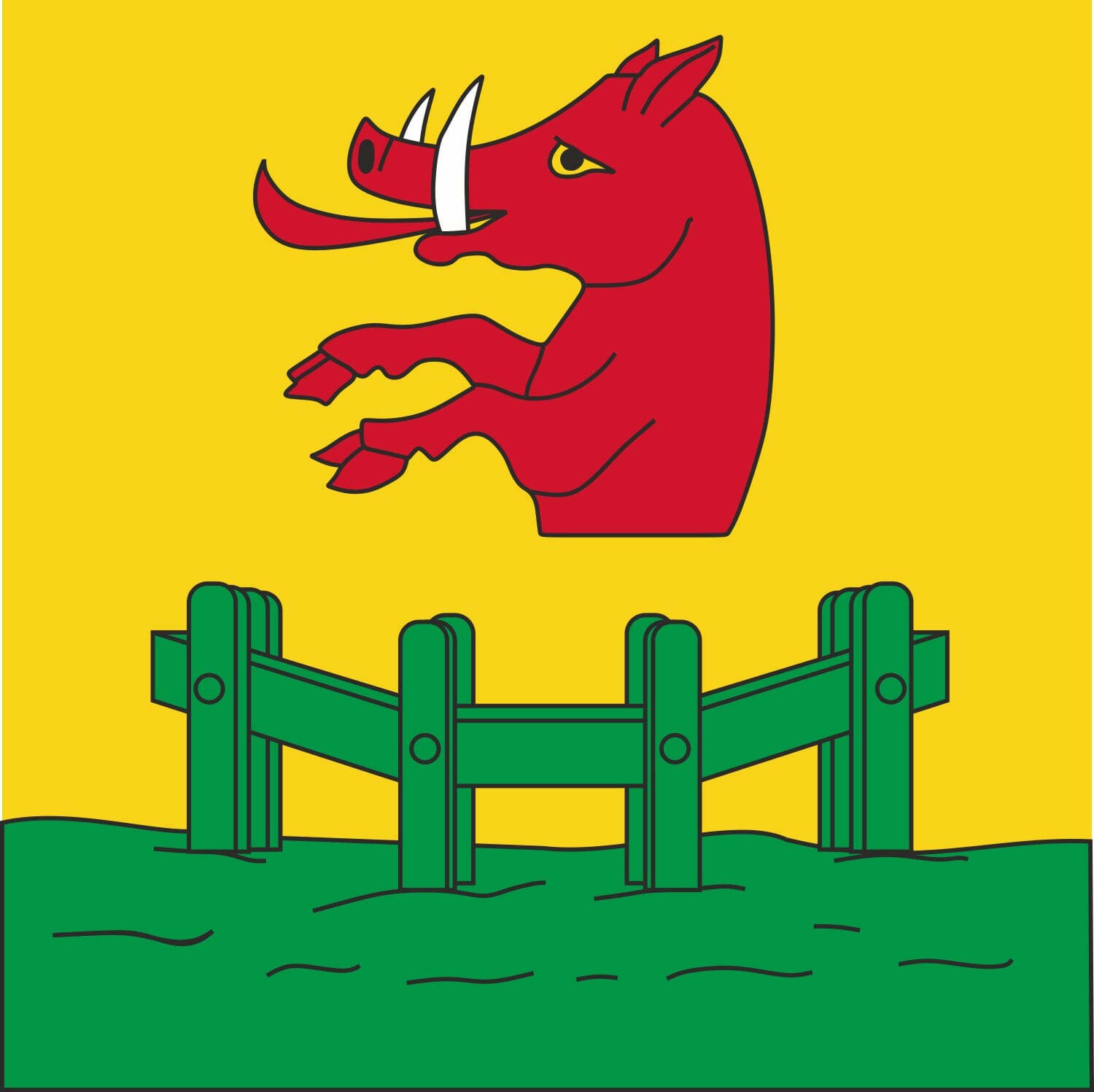 Fahne Gemeinde 6443 Morschach (SZ) | 30 x 30 cm und Gr&ouml;sser - Bild 1