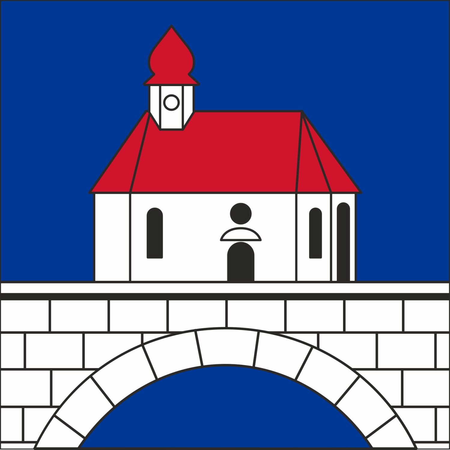 Fahne Gemeinde 5504 Othmarsingen (AG) | 30 x 30 cm und Gr&ouml;sser - Bild 1
