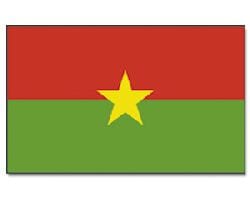 Burkina Faso Hissfahne gedruckt im Querformat | 90 x 150 cm - Bild 1