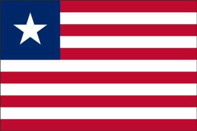 Liberia gedruckt im Querformat | 90 x 150 cm - Bild 1