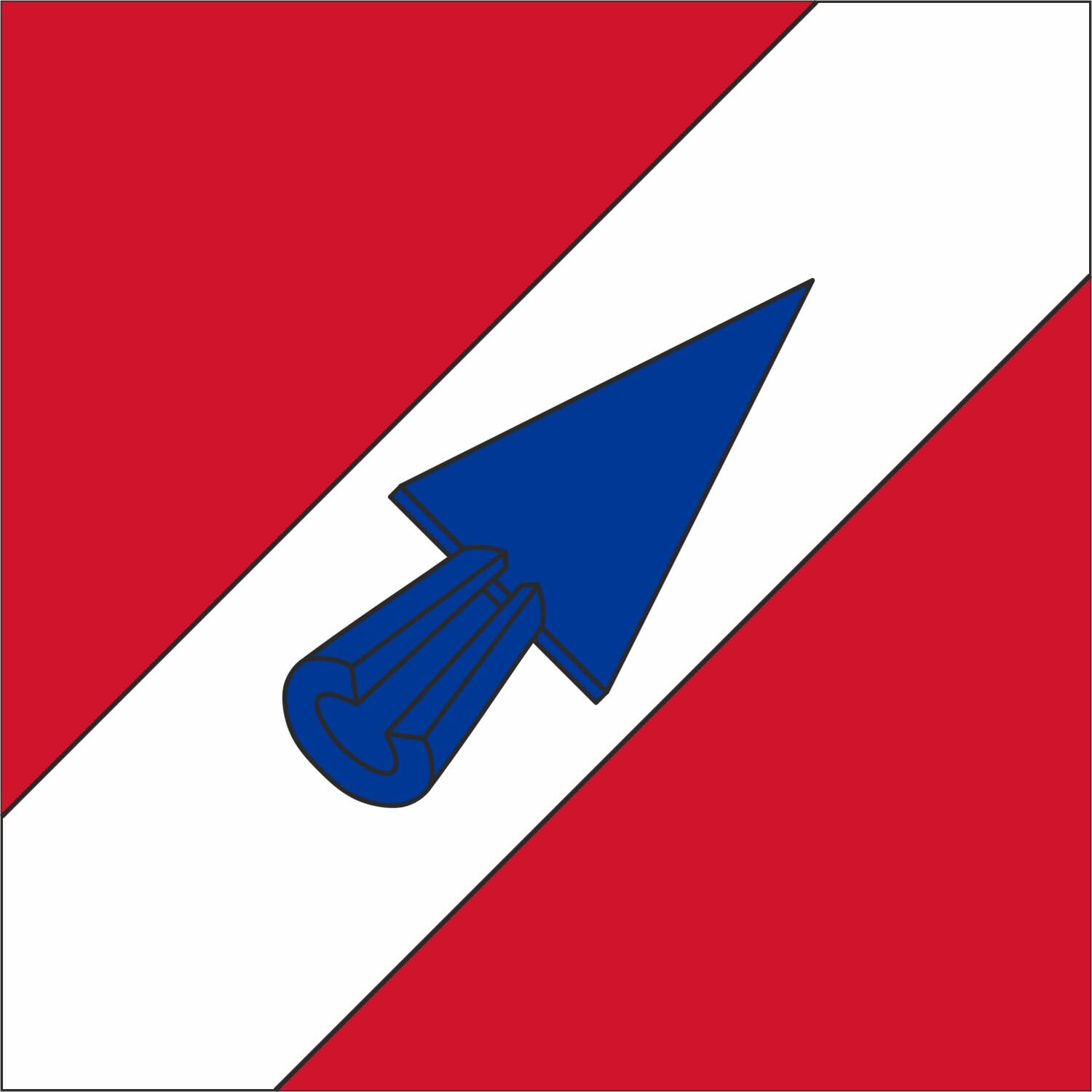 Fahne Gemeinde 4557 Horriwil (SO) | 30 x 30 cm und Gr&ouml;sser - Bild 1