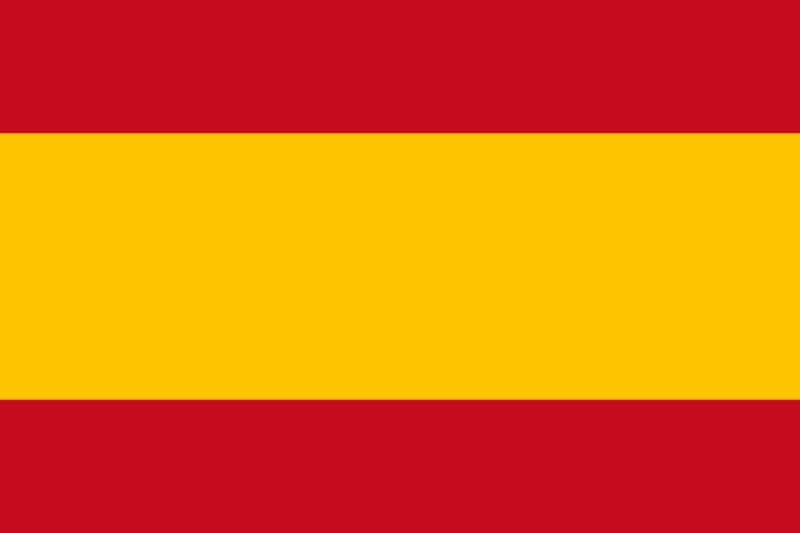 Fan-Set Spanien ohne Wappen mit 2 Tischflaggen, 50 Mini-Fahnen, 10 Holzsockeln und Fahne 60 x 90 cm - Bild 2
