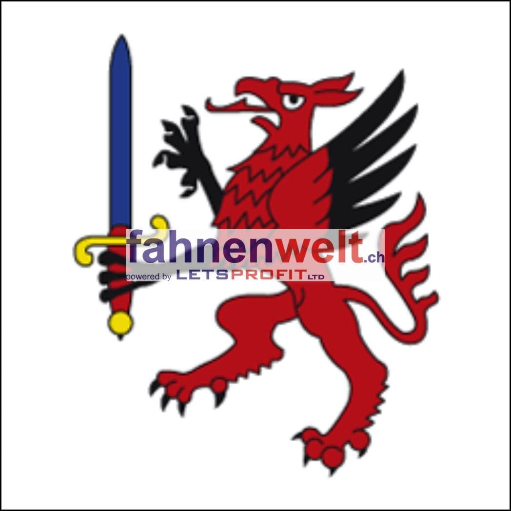 Fahne Gemeinde 7433 Donath Ehemalige Gemeinde (GR) | 30 x 30 cm und Gr&ouml;sser - Bild 1